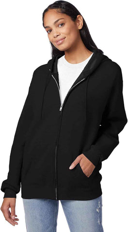 Hanes Men's Zip-up Hoodie, Ecosmart Fleece Full-zip Hoodie for Men, Hooded Sweatshirt