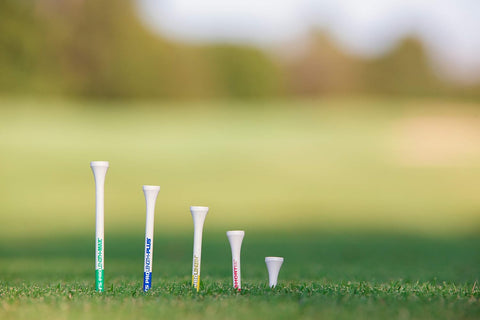 PrideSports PTS Wood Golf Tees | 135 Count, 3-1/4 Inch | #1 Wood Tee on Tour | Best for Drivers & Woods