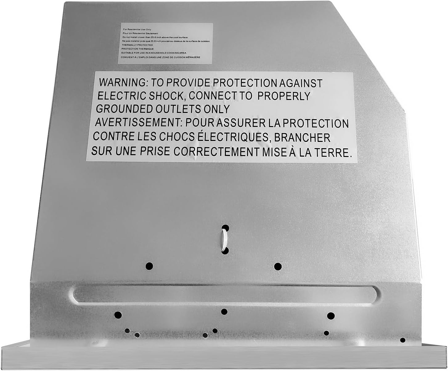30 in. Lumin Collection 380 CFM Ducted Insert Range Hood, LED, Stainless