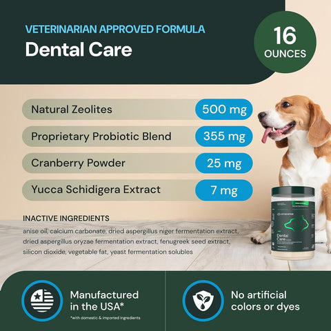 VetriScience Dental Care Powder, 16 oz