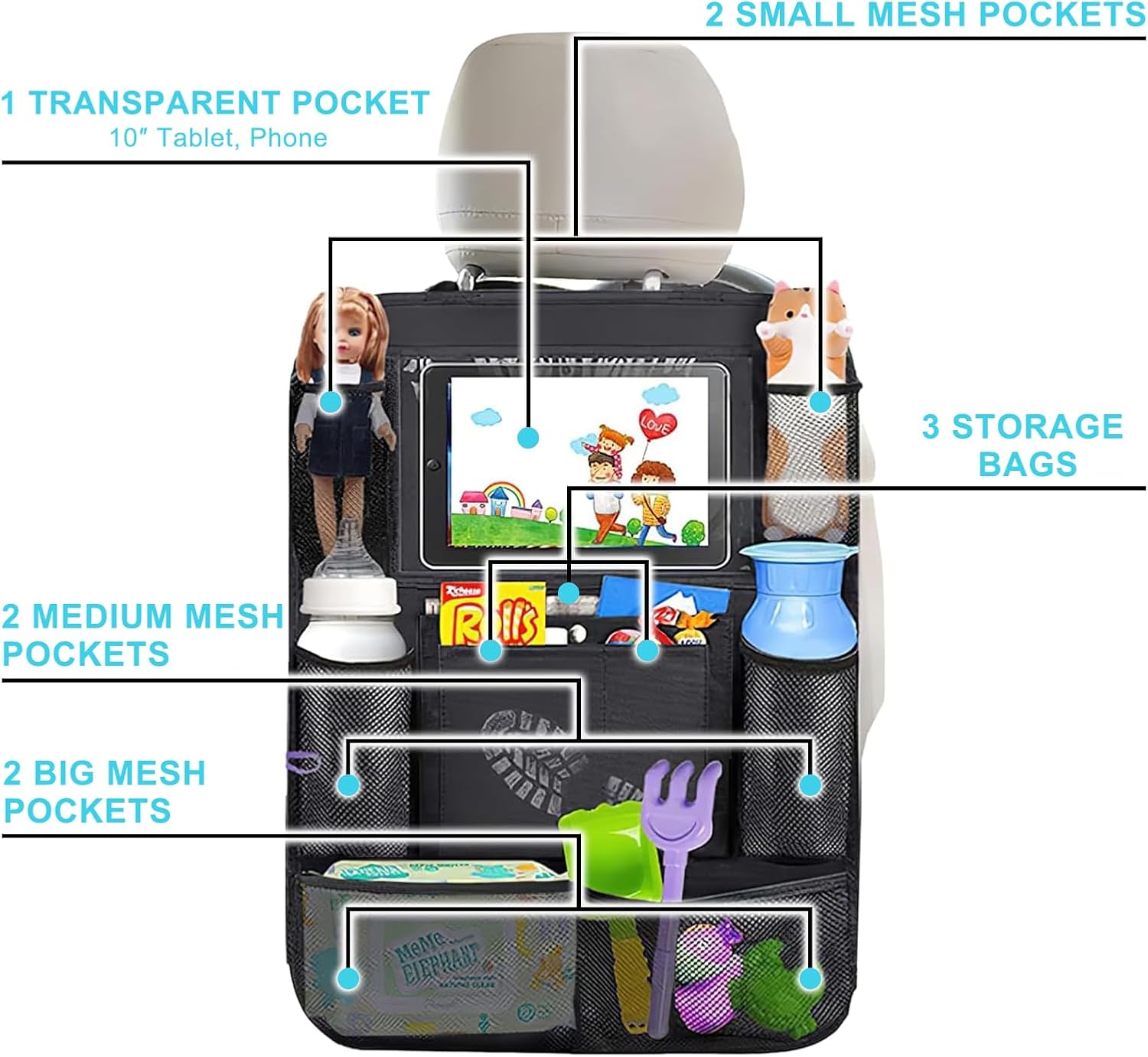 Matenf Backseat Car Organizer with 9 Storage Pockets