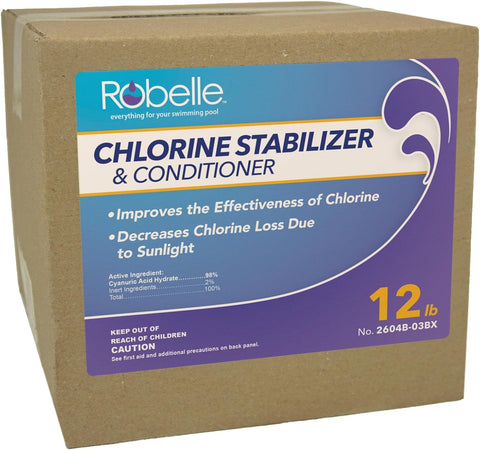 Robelle 21-Pounds Premium Chlorine Stabilizer and Conditioner