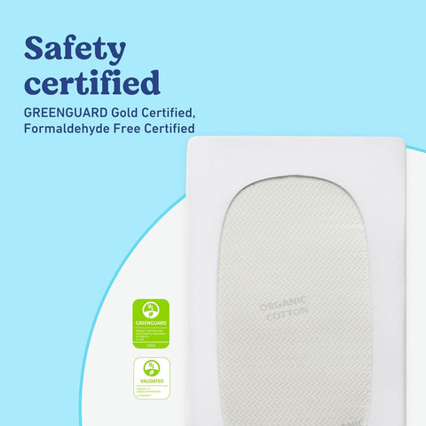Graco Premium Waterproof Crib and Toddler Mattress Protector, 2 Pack