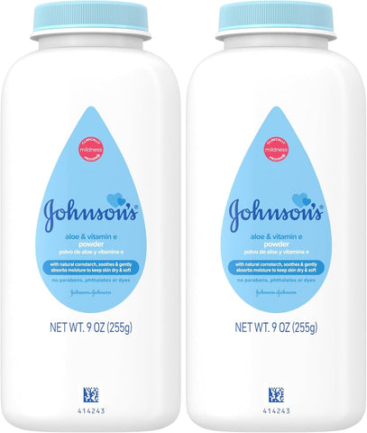 Johnson's Baby Naturally Derived Cornstarch Baby Powder, 1.5 oz