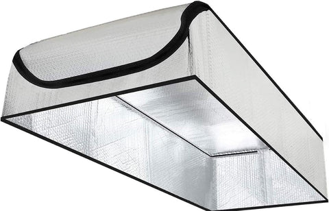 25"x54"x11" Attic Door Insulation Cover, R-15 - Pure Aluminum