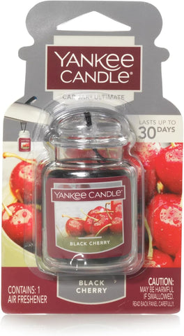 Yankee Candle Scented Car Air Freshener 3-Pack, Hanging Car Jars