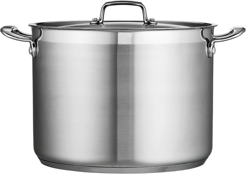 Tramontina Gourmet Stainless Steel 16-Quart Stock Pot with Lid