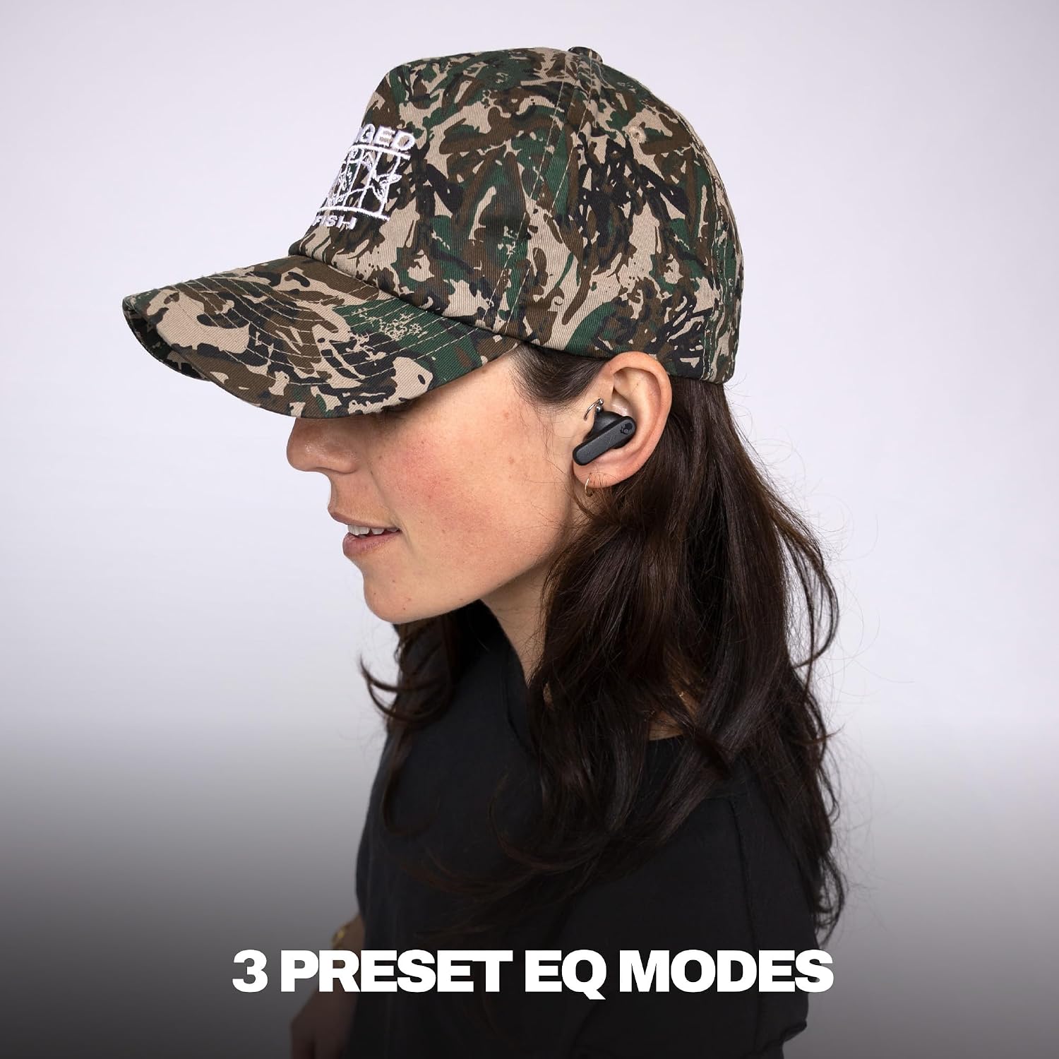 Skullcandy Smokin’ Buds Wireless Noise Isolating Earbuds - True Black