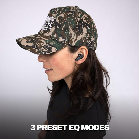 Skullcandy Smokin’ Buds Wireless Noise Isolating Earbuds - True Black