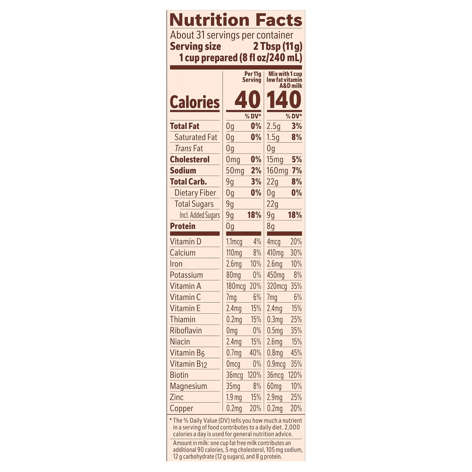 NESTLE OVALTINE Milk Flavoring Chocolate Malt (Pack of 6)