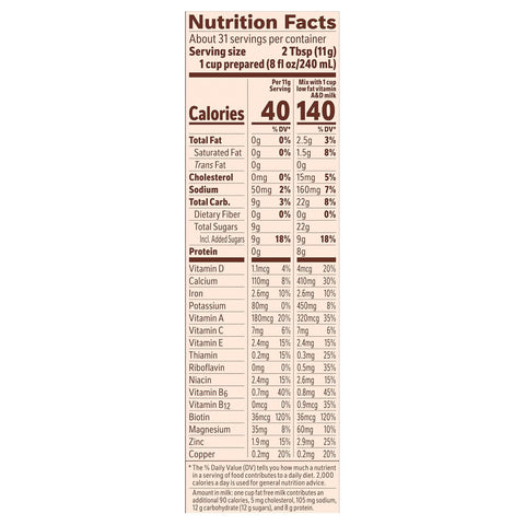 NESTLE OVALTINE Milk Flavoring Chocolate Malt (Pack of 6)