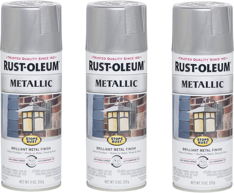 Rust-Oleum Stops Rust Metallic Spray Paint, Antique Brass