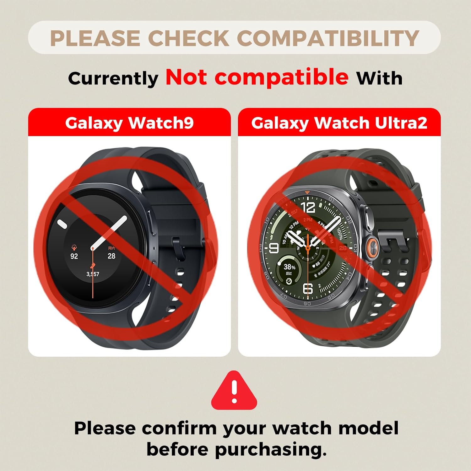 2 Pack for Samsung Galaxy Watch Charger Compatible with Watch 8/8 Classic