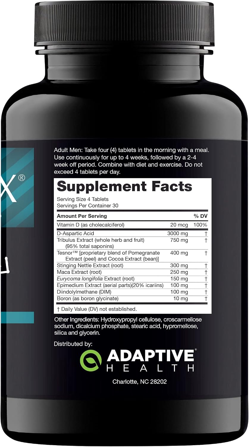Nugenix Total-T Ultimate, Advanced Testosterone Booster for Men, 120ct