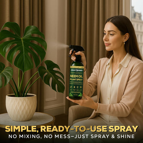 Neem Oil Spray for Plants Botanical Blend, with Natural Essential Oil, 32oz