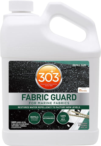 303 Marine Fabric Guard for Boat Covers & Canvas, 1 Gallon