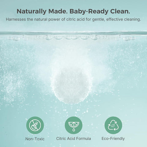 Momcozy Official Descaling Tablets Bottle Washers, 30 Tablets