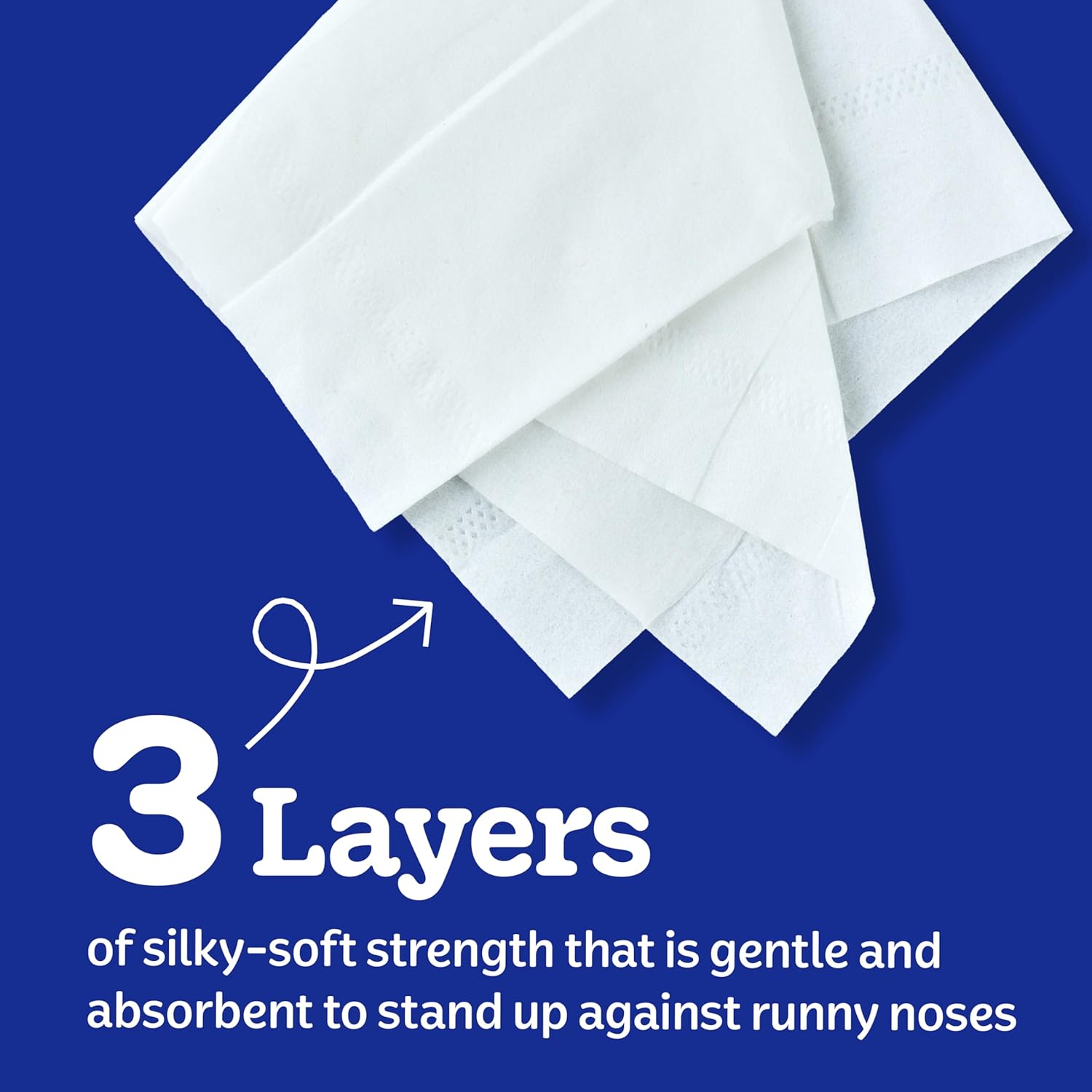 Kleenex Ultra Soft Facial Tissues, 3 Flat Boxes, 120 Tissues per Box