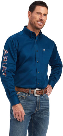 Ariat Men's Team Logo Twill Fitted Shirt