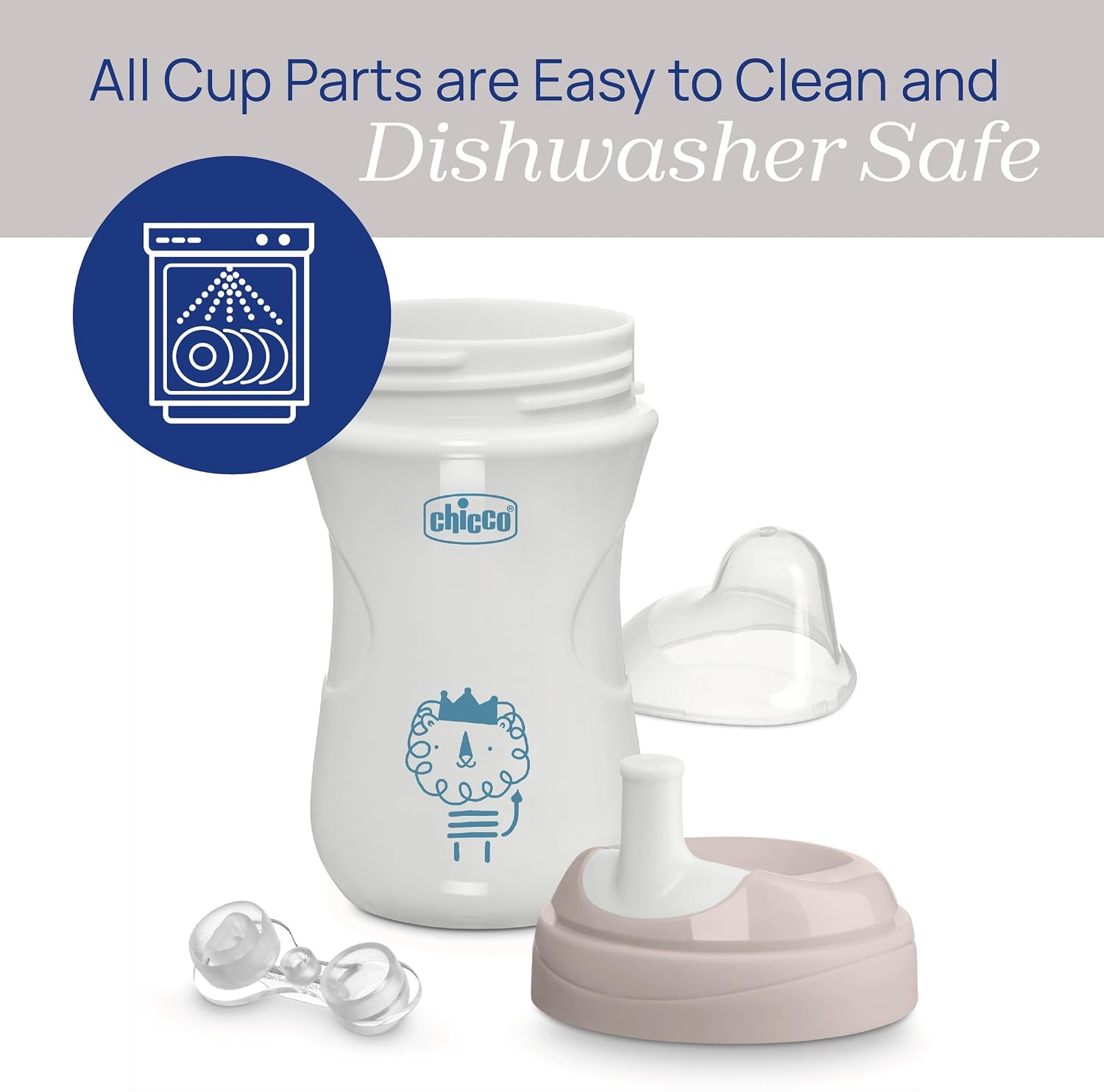 Chicco Sport Spout Training Sippy Cup for Toddlers 9m+, 9oz 2-Pack