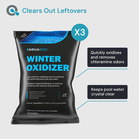 AquaDoc Pool Winterizing Kit for Closing Pools - for Up to 30,000 Gallons
