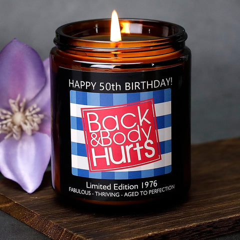 50th Birthday Gifts for Him Her, 50th Birthday Decorations for Women Men, Funny Birthdays Gifts for Women Mom Dad Husband Wife Friends Sister, Best Gag Gift Ideas for 50 Year Old Woman