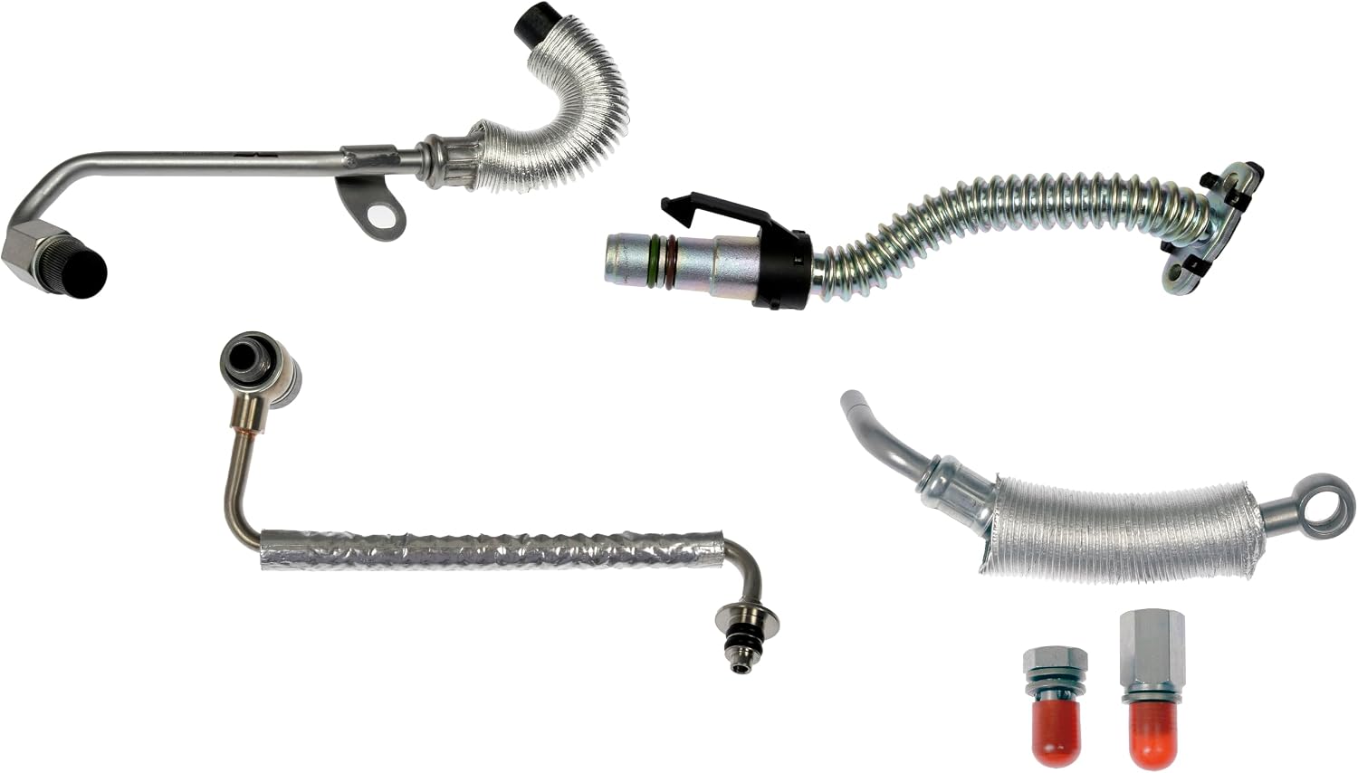 Dorman Improved Design 667-023 Turbocharger Line Replacement Kit Compatible with Select Buick/Chevrolet Models (OE FIX)