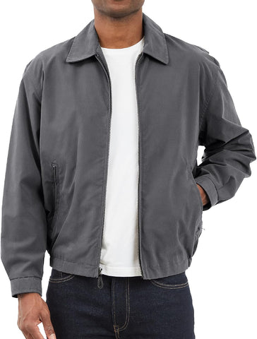 London Fog Men's Auburn Zip-Front Golf Jacket