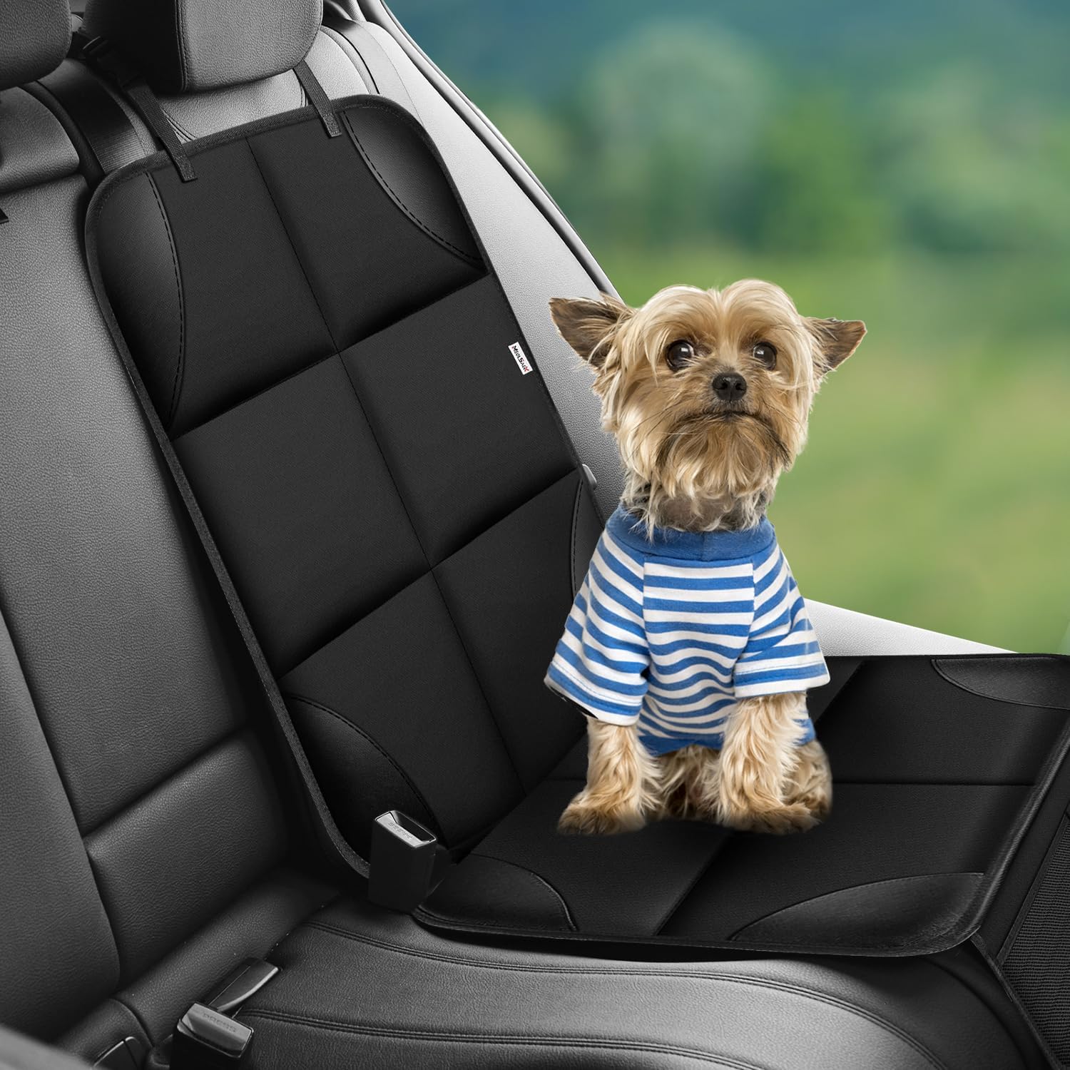 Meolsaek Car Seat Protector for Child Car Seat，Non-Slip Backing No Imprints