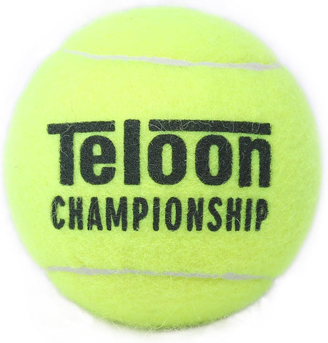 Teloon Championship Tennis Balls - Extra Duty - Regular Duty Felt Pressurized Tennis Balls