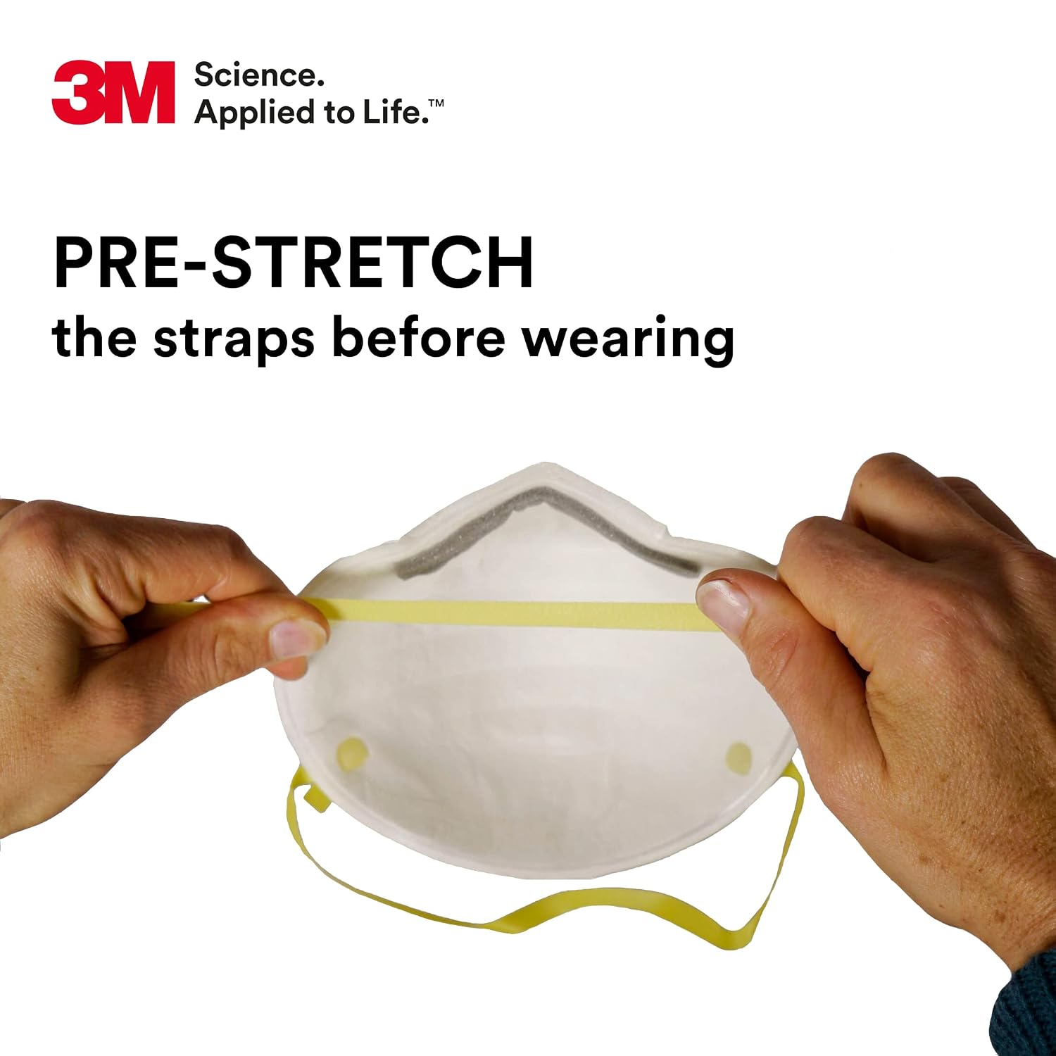3M Particulate Disposable Respirator 8210, N95, Pack of 20, NIOSH APPROVED
