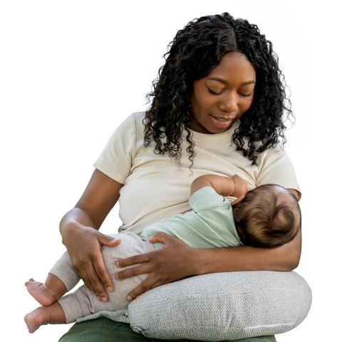 Boppy Anywhere Travel Nursing Pillow, Compact Breastfeeding Support Pillow