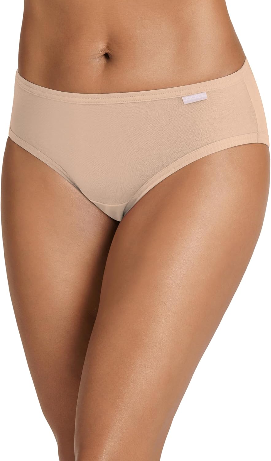 Jockey Women's Underwear 100% Cotton Elance Bikini - 3 Pack