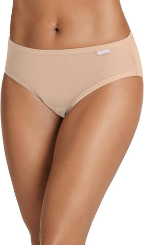 Jockey Women's Underwear 100% Cotton Elance Bikini - 3 Pack