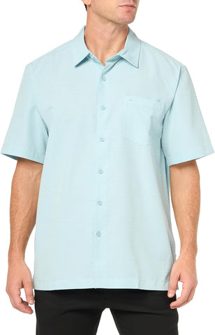 Quiksilver Men's Centinela 4 Button Up Comfort Fit Pocket Shirt