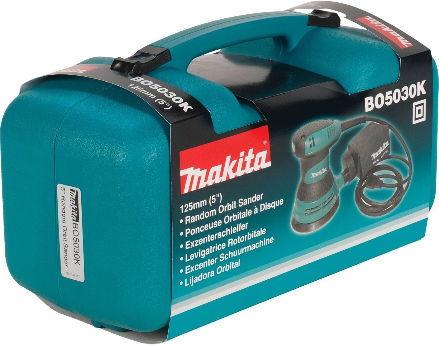 Makita BO5030K 5" Random Orbit Sander, with Tool Case