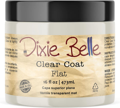 Dixie Belle Paint Company - Clear Coat Satin (32oz) - Polyacrylic Topcoat