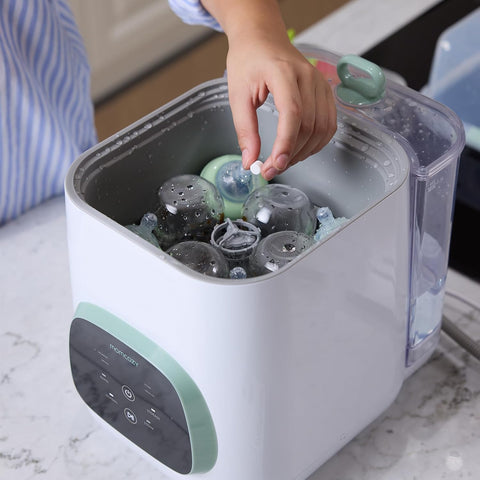 Momcozy Official Detergent Tablets for Momcozy Bottle Washers, 120 Tablets