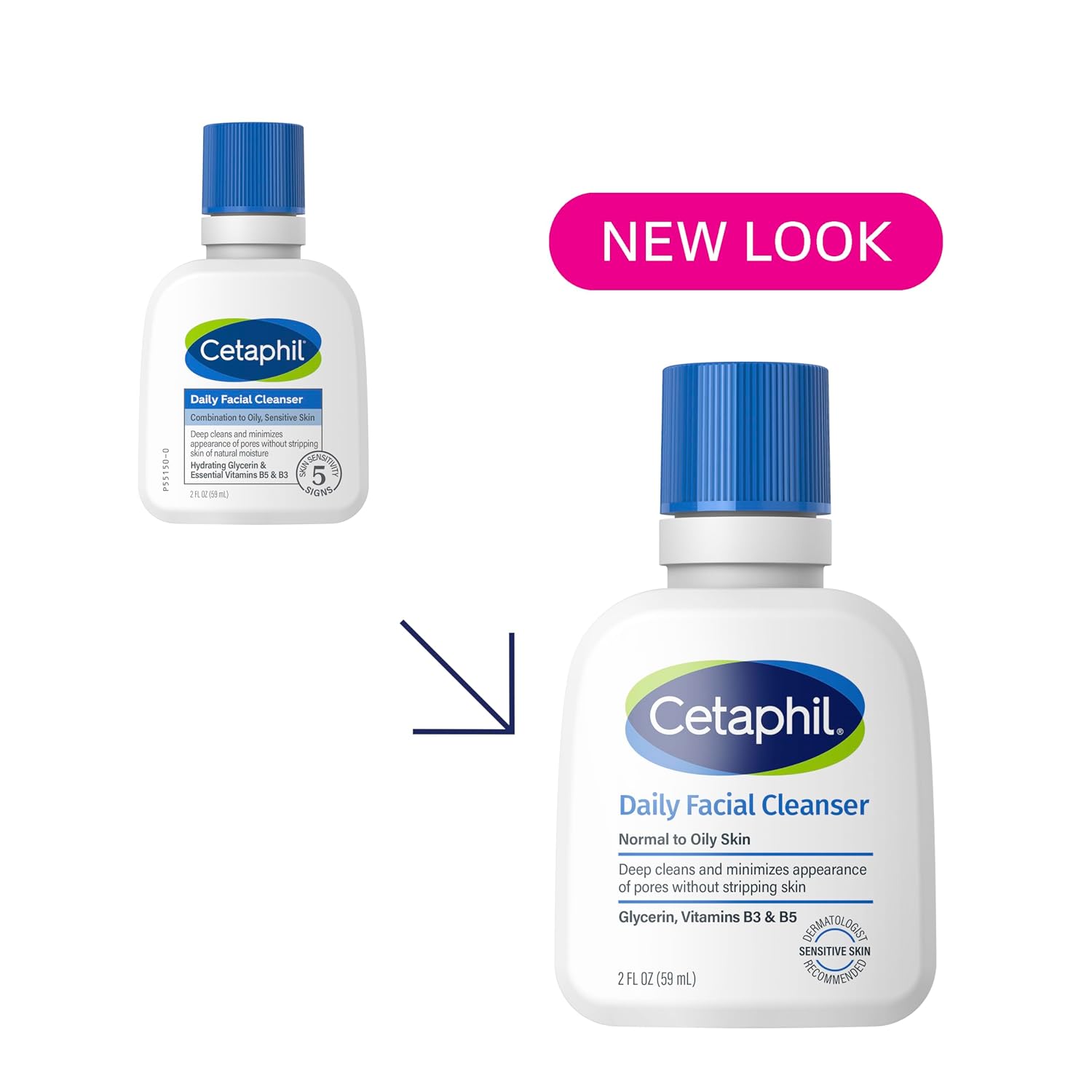 Cetaphil Foaming Face Wash, Travel Size, Sensitive Skin, 2 fl oz, 12 ct | Travel Size, Hypoallergenic, Soap Free, Bulk 12 Pack, Foaming Cleanser, Combination to Oily Skin, Carry-On Friendly