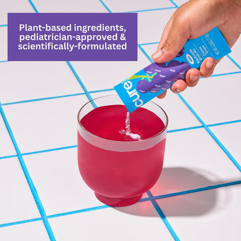Cure Hydration - Kids Electrolyte Drink Powder Classic Grape 14 Packets