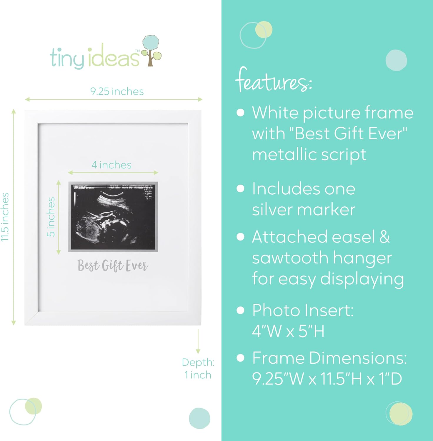 Guest Signature Sonogram Keepsake Frame