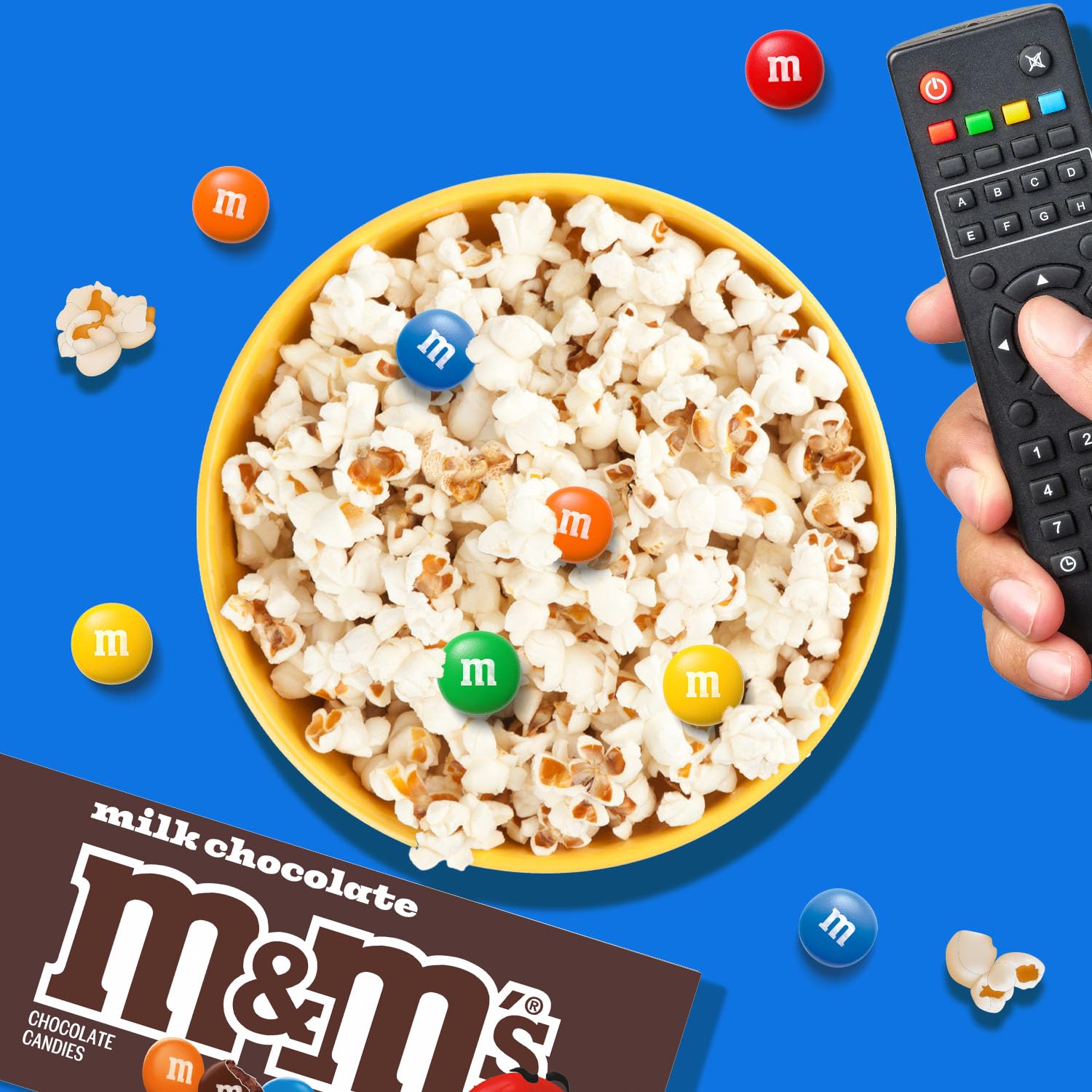 M&M'S Milk Chocolate Candy Movie Theater Box,3.10 Ounce,(Pack of 24)