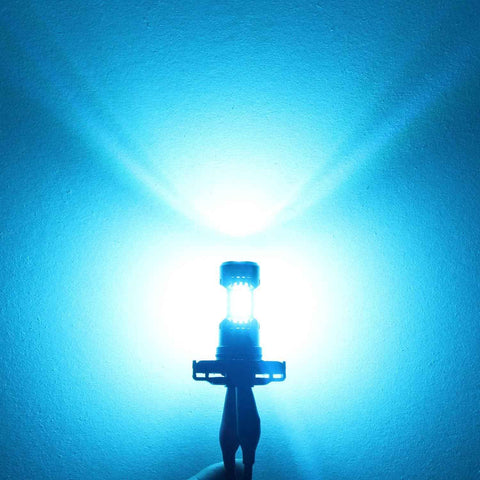 PHINLION 2504 PSX24W LED Fog Light Bulbs, 8000K Ice Blue, 2 Pack