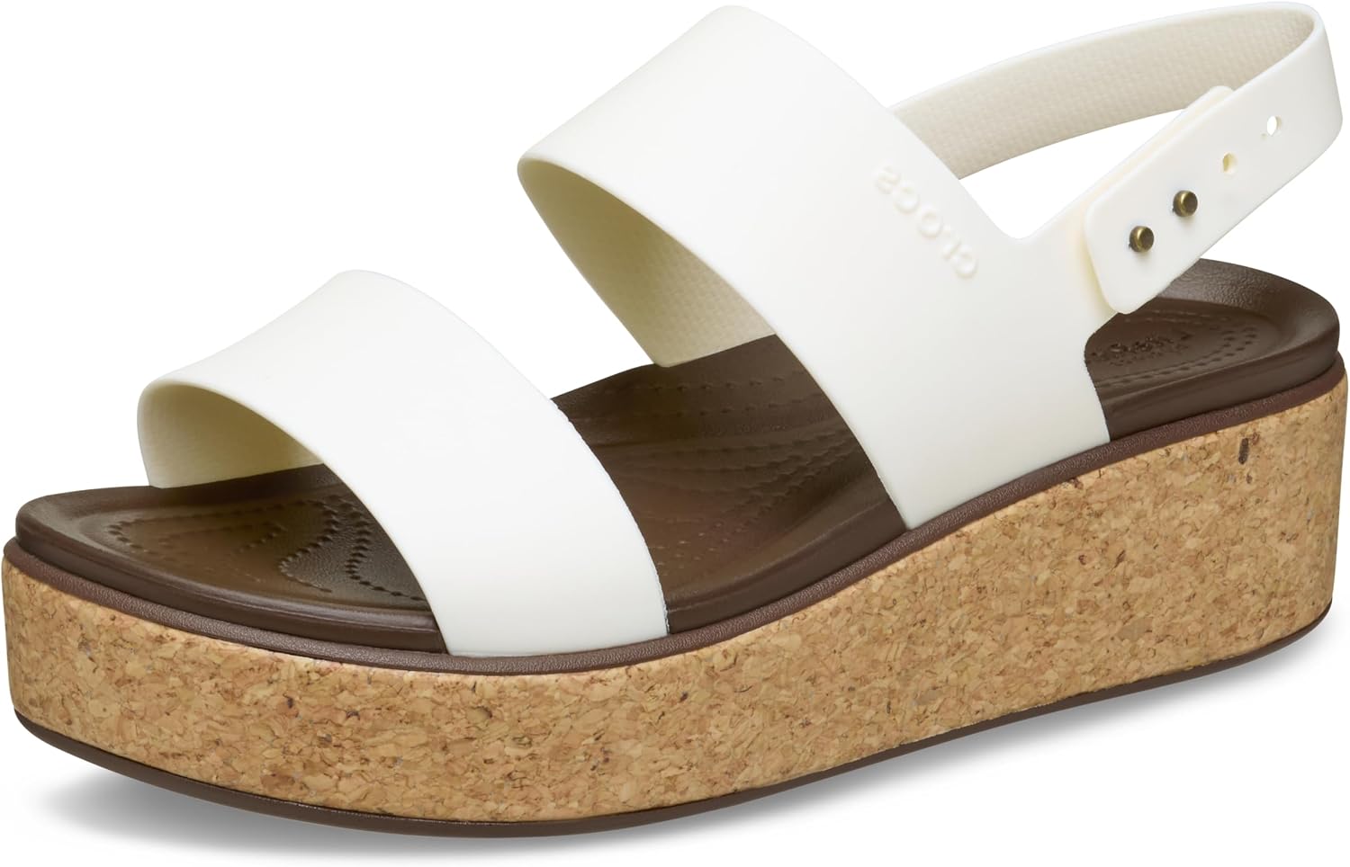 Crocs Women's Brooklyn Cork Low Wedge