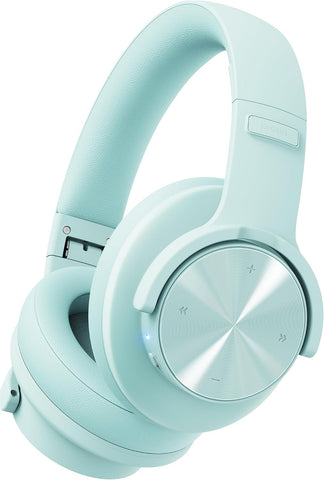 Picun B8 Wireless Bluetooth Headphones, 120H Playtime, 3EQ Modes, Cyan
