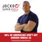 Jocko Fuel Antarctic Krill Oil Omega 3 Fatty Acid Supplements DHA & EPA - 1000mg Softgels - Supports Joints, Mobility & Mental Function (60 Softgels)