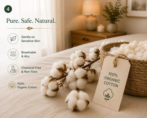 Pregnancy Pillow, Body Pillow, Side Sleeper Pillow, Organic