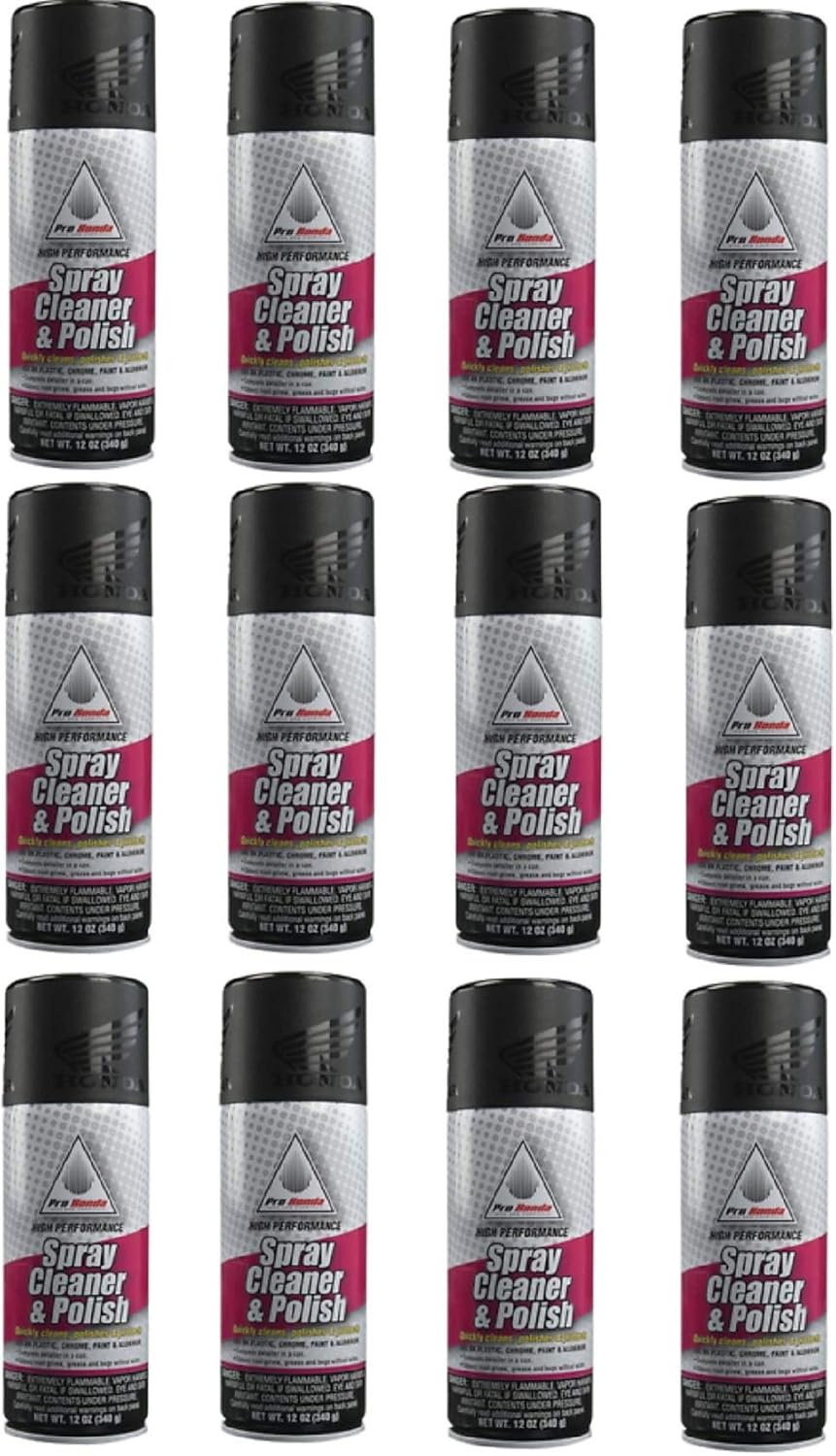 Honda 08732-SCP00 Spray Cleaner & Polish 12oz, Pack Of 12