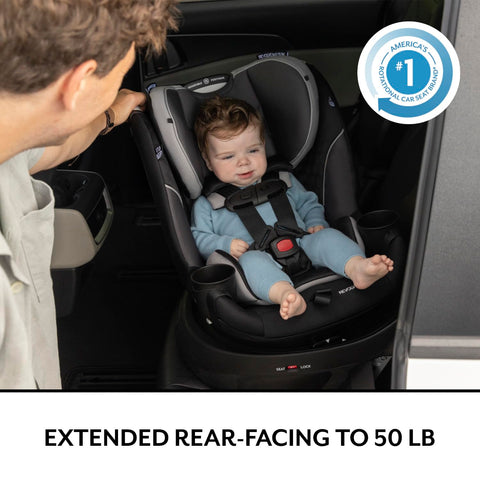 Evenflo Revolve360 Slim 2-in-1 Rotating Car Seat (Cambridge)