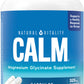 Natural Vitality Calm, Magnesium Glycinate Supports Bone, Muscle, Heart, & Nerve Health, Non-GMO, Vegan, Gluten Free 180ct